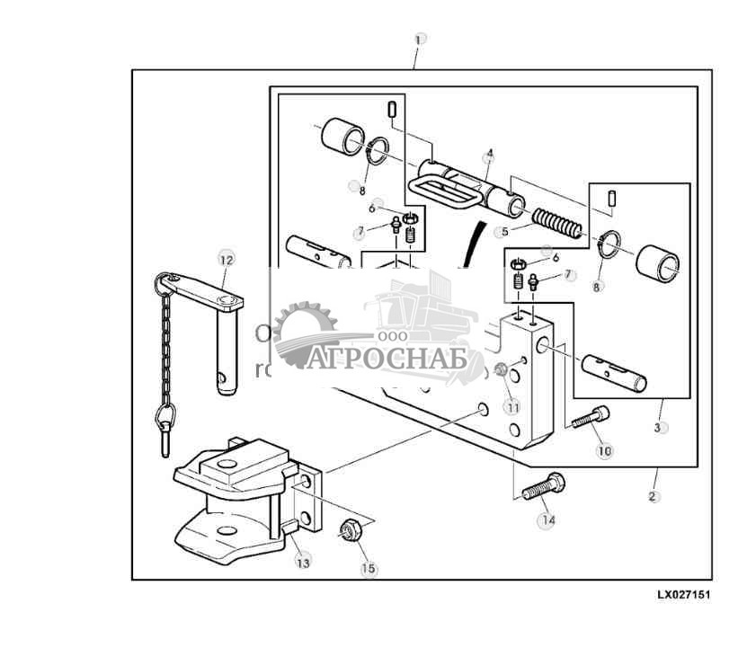 СЦЕПКА ПРИЦЕПА, РЕГУЛИРОВКА ПО ВЫСОТЕ (ТОЛЬКО ДЛЯ ИТАЛИИ И ИСПАНИИ) 